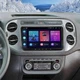 9" Android13 CarPlay Car Stereo Radio GPS  Navi SWC FM For VW Tiguan 2009-2015