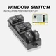 FOR 13-19 SUBARU LEGACY OUTBACK DRIVER LH MASTER POWER WINDOW SWITCH 83071AJ21C