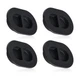 4x Black Rubber Car Floor Oval Drain Plug for Jeep 2014-2022 Wrangler