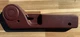 1986-93 Mazda B2000 B2200 B2600 RH Seat Belt Retractor Cover Burgundy OEM