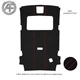 LUXE SUEDE HEADLINER COVER FITS TOYOTA RAV4 MK2 2001?2005