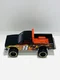 1982 Hot Wheels #8 Chevy S10 Pickup Black w/Red Gold Flames  