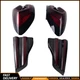 4PCS Rear Tail Light Brake Lamp Upgrade LED Fit For BMW X3 F25 G01 G08 2018-2021