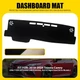 Car DashMat Dash Cover Mat Dashboard Pad Black Carpet For TOYOTA CAMRY 2018-2024