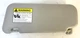 2010-13 MAZDA 3 RH Passenger Side Sun Visor W/O Sunroof OEM 268-10300R