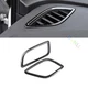 Car Instrument L&R Air Outlet Vent Trim For Volkswagen ID.4 21-23 Black Titanium