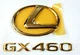 FITS NEW LEXUS GX460 24K EMBLEM KIT REAR TRUNK 10 11 12 13 14 15 16 17 18 19 20 