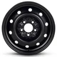 New Wheel for 2015-2018 Chevy City Express 15" 5x114.3 Steel Black 20CD Rim 5Lug