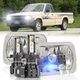 7x6" 5x7 LED Headlight High Low Beam For Mazda Pickup B2000 B2200 B2600 1986-93