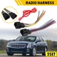 2Set Car Stereo Radio Wiring Harness Adapter For Cadillac Chevy GMC Chevrolet EV