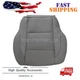 Driver Bottom Leather Seat Cover For 2005-2015 Nissan Armada Gray