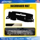Custom Fit Dashboard Cover Mat for 2007-13 Chevy Silverado GMC Sierra 1500 Black