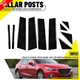 For Mazda 3 Axela 2014-2018 Glossy black Door Trim Window Pillar Posts 10PCS