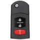 Replacement Key Fob Remote 2012 Mazda 3 MPN: BCR2-67-5RY / CC43-67-5RYC