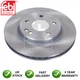 Brake Discs Front Febi Fits Mercedes C-Class 1993-2001 A2024210712
