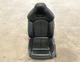 12-15 Audi S7 Front Left Driver Side Complete Seat Black Diamond Stitch 1537 OEM