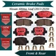 Brembo OEM Front & Rear Ceramic Brake Pads Kit For 2013-2020 Nissan Altima/Leaf
