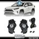 Fit For Toyota RAV4 2019 2020 2021 Front Fog Light Lamps+Wiring Kit Clear Pair