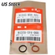OEM 2X Power Steering Pump Rubber Inlet &Outlet O-Ring Seals Kit For HONDA ACURA
