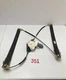 10-17 Audi Q5 Passenger Front Door Window Regulator W/ Motor OEM 8R0837462G