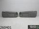 OEM 2014 Kia Optima Hybrid 2.4L Sun Visor Set Gray LH RH Driver Passenger