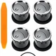 4Pcs Dashboard AC Heater Air Vent HVAC Vent Duct Fit 2004-2008 FORD F150