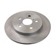 Brake Disc Rear For TOYOTA SUBARU LEXUS Corolla Matrix Prius Trezia 4243112310