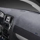 For Chevy P30 Van 71-73 Dash Designs Plush Velour Medium Gray Dash Cover