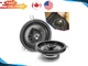 2x Speaker Upgrade for 05-18 Jeep Wrangler Dodge Grand Cherokee, 77KICK10