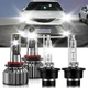 For Toyota Sienna 2004-2010 HID Car LED Headlight Bulbs Combo High/Low Beam