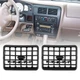 2PK FRONT CENTER DASH AIR VENT FOR TOYOTA TACOMA 4RUNNER 1996 97 98 99 2000-2002