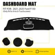 Fit For Ford 2021-2025 F150 DashMat Dash Cover Dashboard Mat Car Interior Pad US