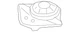 Genuine Audi Inst Panel Speaker 8W0-035-399
