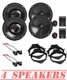 JBL Stage3 Series 6.5" Component/Coaxial Speakers for 2007-2013 Silverado 1500