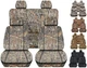 Front and Rear car seat covers fits Ford F150 Truck 2004 to 2008  Camouflage