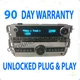 MALIBU IMAPLA Chevrolet Cadillac CD PLAYER FM Radio Unit UNLOCKING SERVICE VIN 