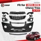 Front Bumper Cover Assembly For 2013-2016 Chevy Trax Grille Kit with Fog Light