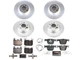 For 2017-2020 BMW 440i Gran Coupe Brake Pad and Rotor Kit Power Stop 76576DPDJ