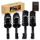 Front Rear Struts w/ Coil Spring for 1991-2002 Saturn SL SL1 SL2 Suspension Kit