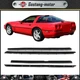 New Window Sweep Weatherstrip Felt Seal Kit 4PCS Set For Chevy Corvette 90 - 96