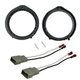American Terminal Honda 6.5" Or 6.75" Speaker Adapter With Speaker Harness Front