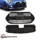 For Hyundai Veloster Turbo 2013-2017 Front Grille Radiator Cover Matte Black
