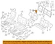 FORD OEM 15-16 F-150 Rear Seat-Headrest Head Rest, Outer Right FU5Z78611A08AC