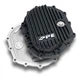 PPE Black HD Front Differential Cover For 2011+ Chevrolet/GMC 2500HD/3500HD 6.6L
