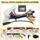 16 Pin Car Stereo Radio Power Harness Wire Adapter Support JBL AMP for Toyota