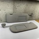 2013-2018 Hyundai Santa Fe Driver Passenger Pair Visor Sunvisor Gray