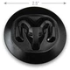 Center Cap Dodge Ram 1500 Black OEM Wheel 6KF18TRMAA 18 19 20 21 22 23 24