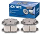 ADVICS Rear Disc Brake Pad Set for 2011-2017 Nissan Leaf  - Braking Tire wj