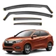 ISPEED Wind Deflectors for Honda HR-V MK2 2014-21 5-Door SUV 2pc Set Visors