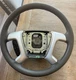 2009-2012 Chevy Traverse Steering Wheel W/ Controls Gray 25931029